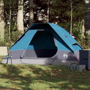 Furnicato Campingzelt Kuppelzelt Blau 214 X 150 X 115 Cm