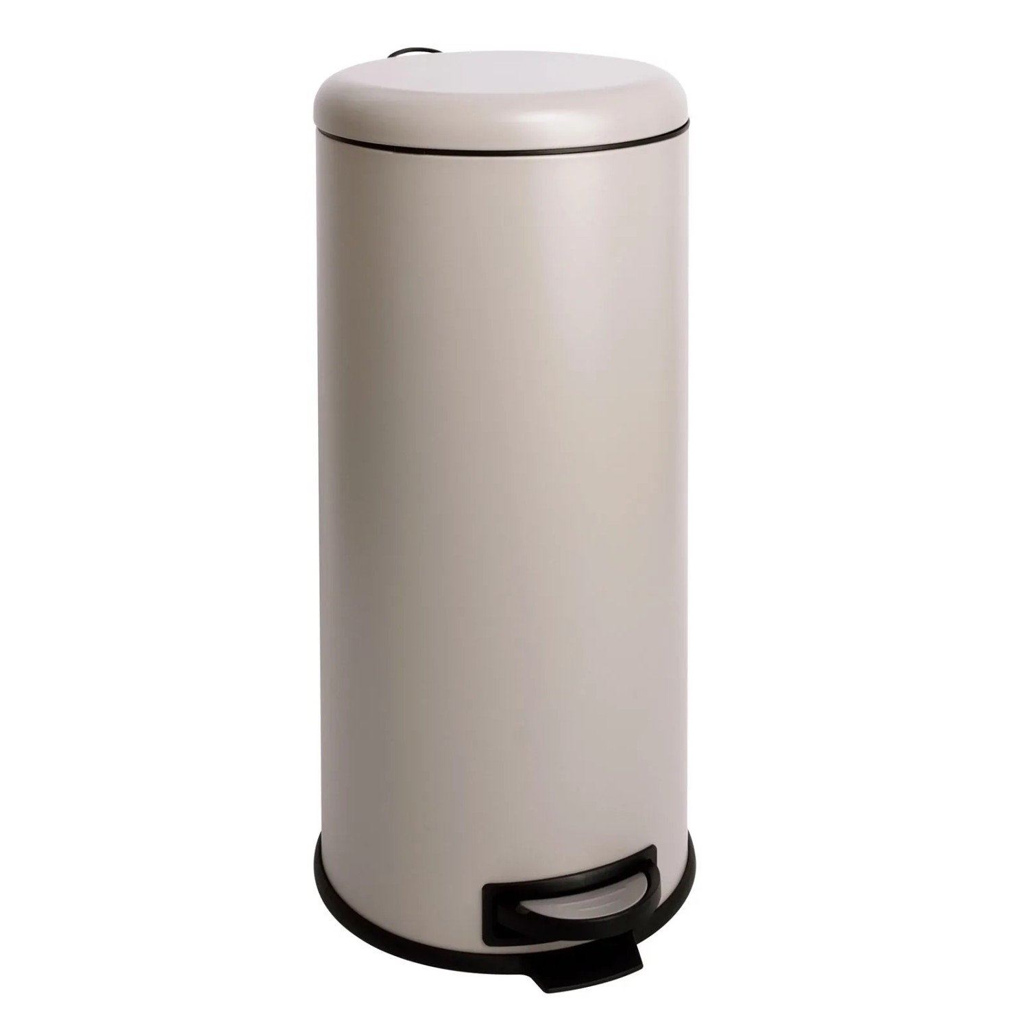 Svita T30 Mülleimer 30Liter Treteimer Abfalleimer Mülltonne Taupe