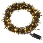 Tectake LED Lichterkette warmweiß mit 100 LEDs und 8 Funktionen für Weihnachtsdeko.