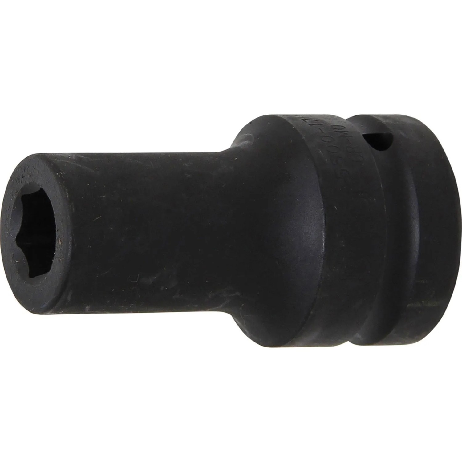 BGS Kraft Steckschlüssel Einsatz Sechskant Tief Antrieb Innenvierkant 25 Mm  1 Zoll  SW 17 Mm 5500 17
