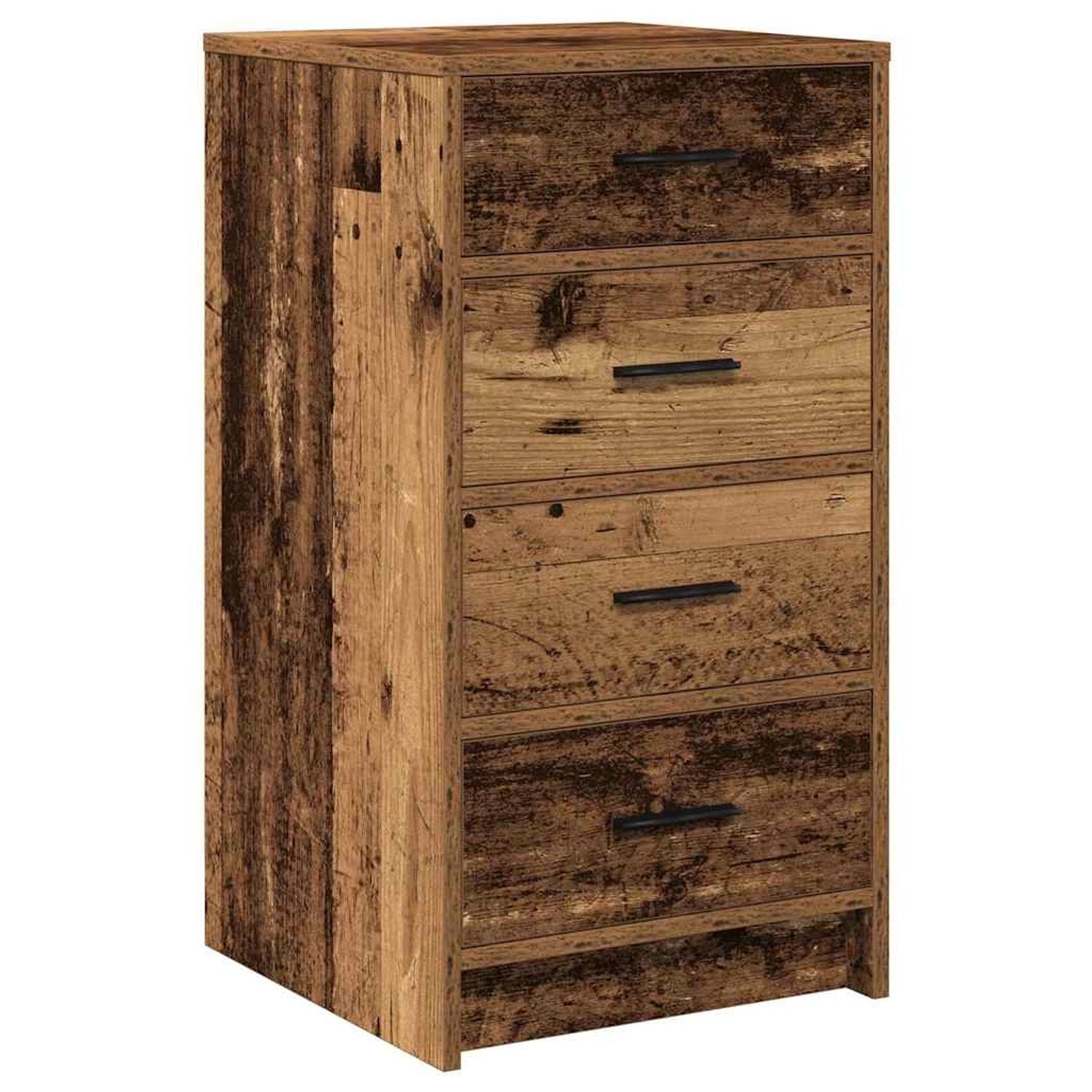 vidaXL Sideboard mit Schubladen Altholz 40 x 41 x 75 cm Holzwerkstoff 865062