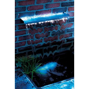 Ubbink LED Leiste 30 cm für Wasserfall mit blauen LEDs und Trafo.