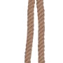 Just Light Pendellampe Rope, 2-flammig, schwarz. Maritime Hängeleuchte mit Seil und zwei E27 Fassungen.