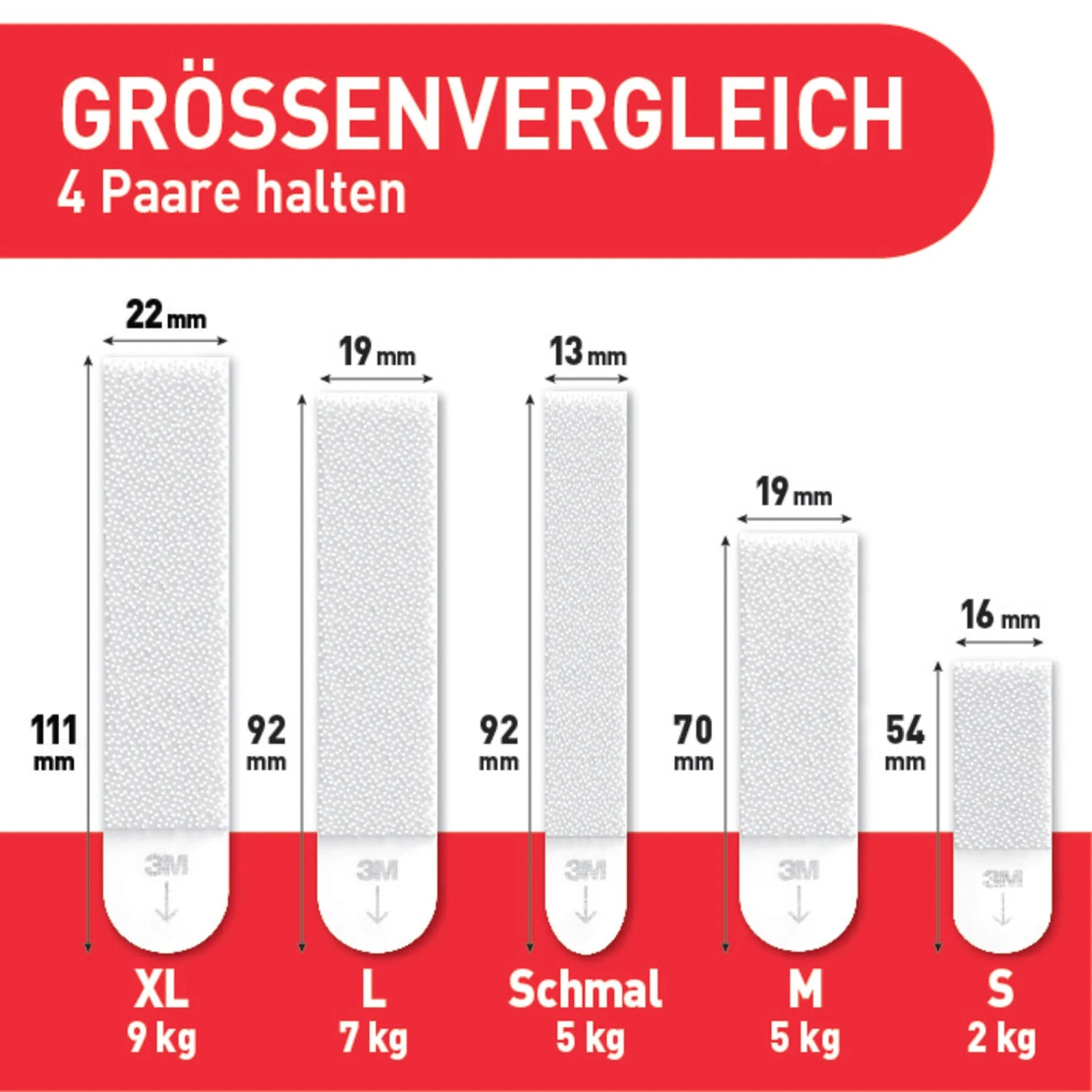 Command Bilder-Montage-Strips XL Weiß 4 Paare_10