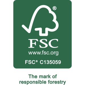 FSC®-Siegel: Zeichen für verantwortungsvolle Waldwirtschaft.