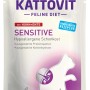 Kattovit Sensitive Katzenfutter Huhn & Ente, hypoallergenes Spezialfutter für sensible Katzen.