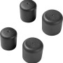 4er-Set Fußkappen Ø 29 mm für Gartenstuhl Amarillo, aus Kunststoff.