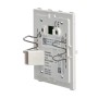 Merten System Design Taster-Modul MEG5116-6000 1fach für Hausautomation, Rückansicht.