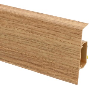 Kabelkanalleiste Cubica 60 sk in Eiche Natur, selbstklebend, zur Verlegung von Kabeln.