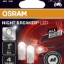 Osram Night Breaker W5W 2.0 LED-Fahrzeuglampen, Kaltweiß, 2er-Pack für Autoelektrik.