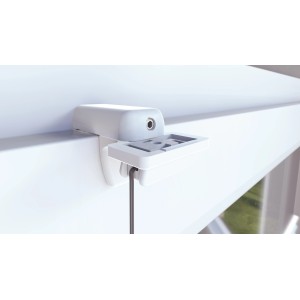 Gardinia Plissee-Klemmträger Concept in Weiß zur Montage ohne Bohren.