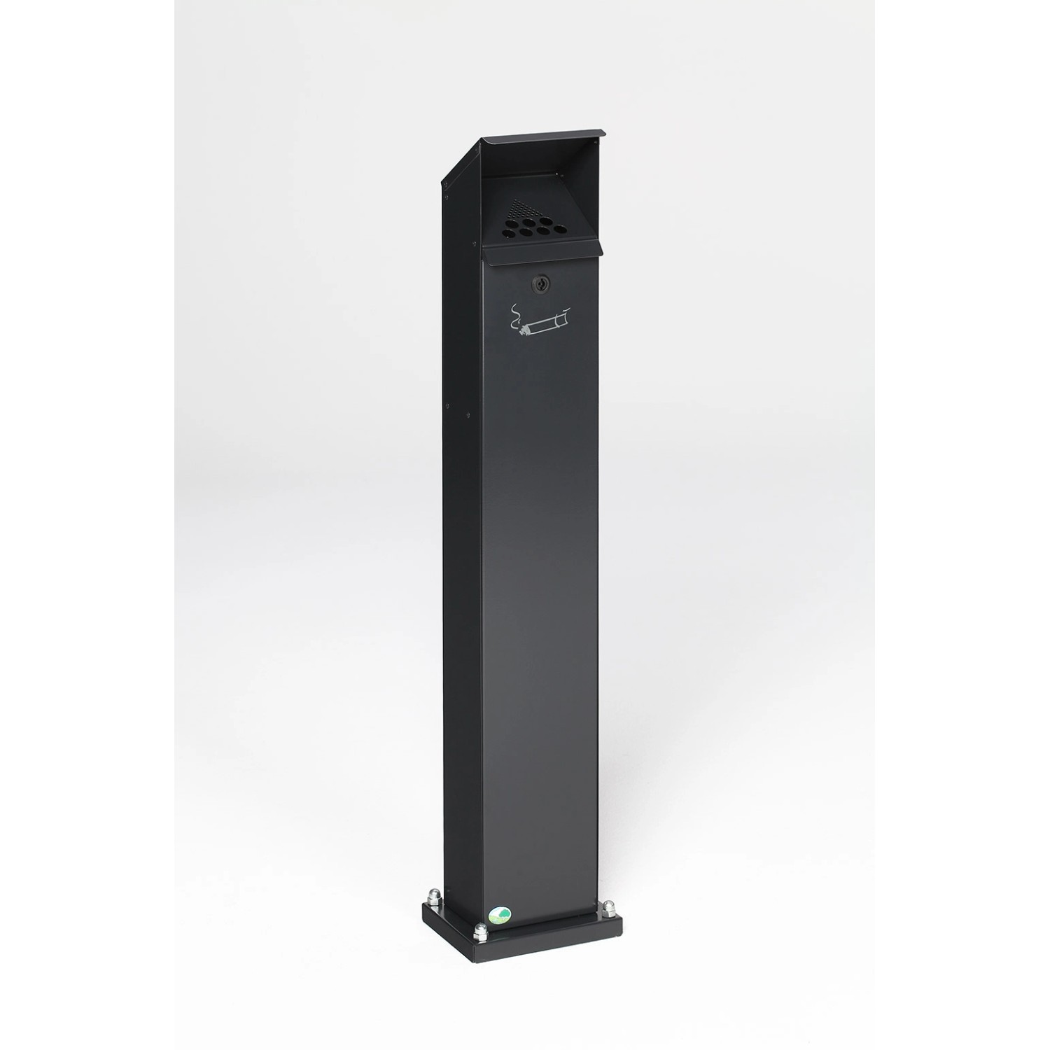 PROREGAL Robuster Ascher Standsäule Mit Schloss Und Bodenplatte 2 Liter HxB günstig online kaufen
