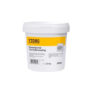 Eimer Ytong Fliesengrund, 2,5 kg, für die Vorbereitung von Fliesenarbeiten.