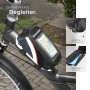 Tectake Set Fahrradtasche Georg und Fahrradrahmentasche  Große Fahrradtasche Mit 2 Fächern Rahmentasche Mit Touch Handyfach 18 x 8 5 x 8 5 cm 18 x 8 5_4