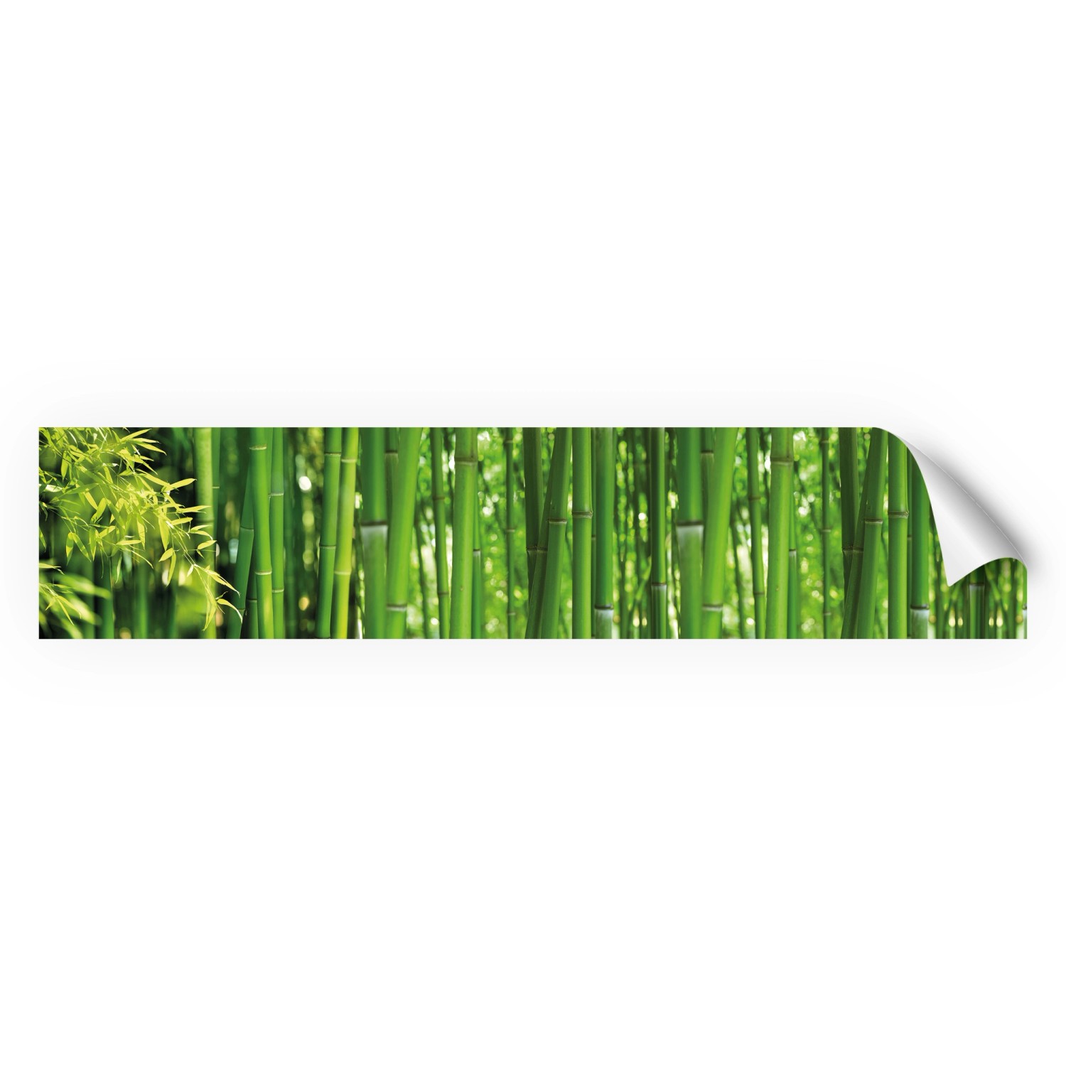 Myspotti Küchenrückwandfolie Bambus Selbstklebend 280 cm x 60 cm