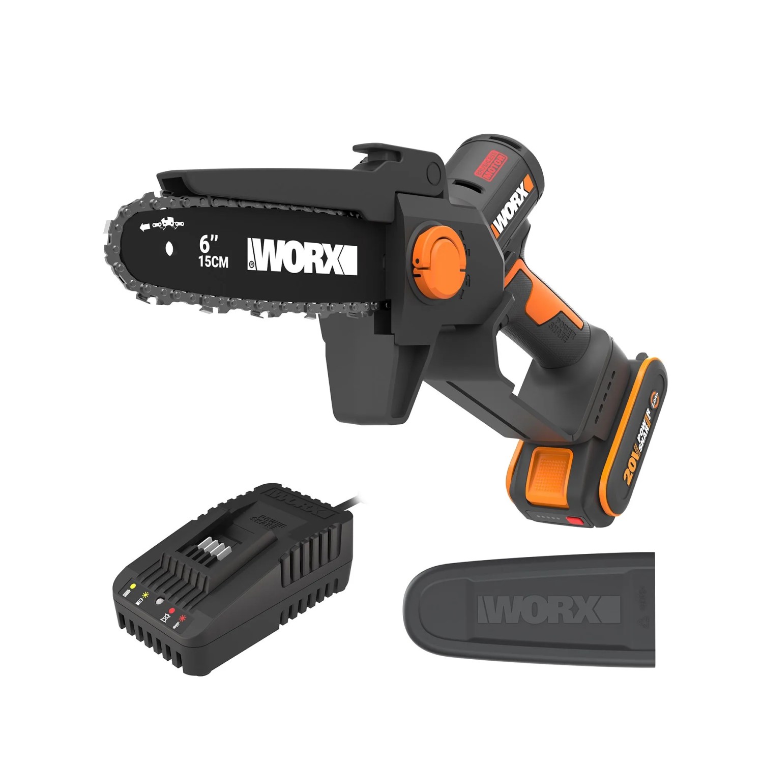 Worx Einhand-Astsäge WG327E 20 V