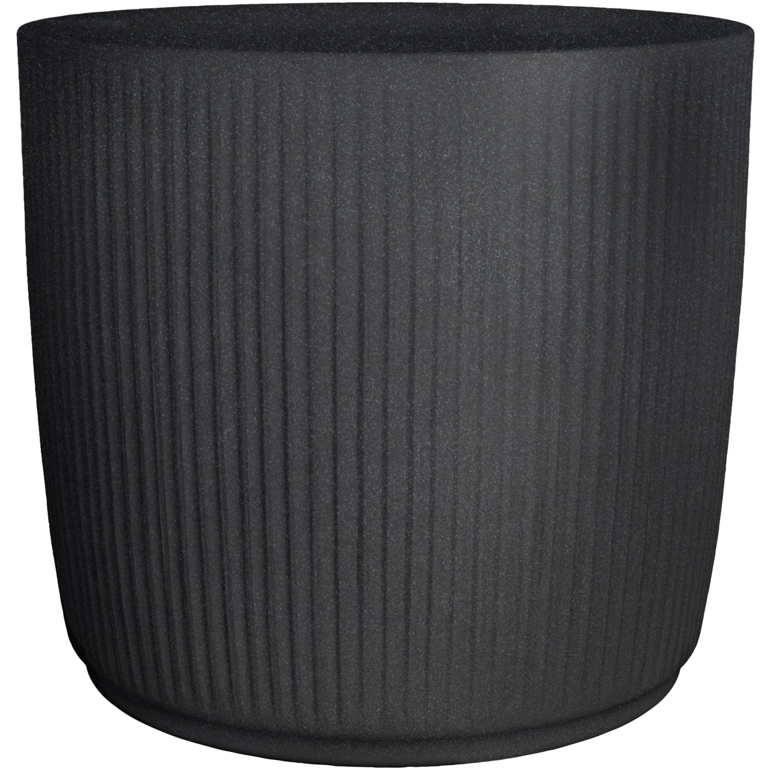 Scheurich Pflanzgefäß Linetto Ø 28,6 cm Stony Black kaufen bei OBI