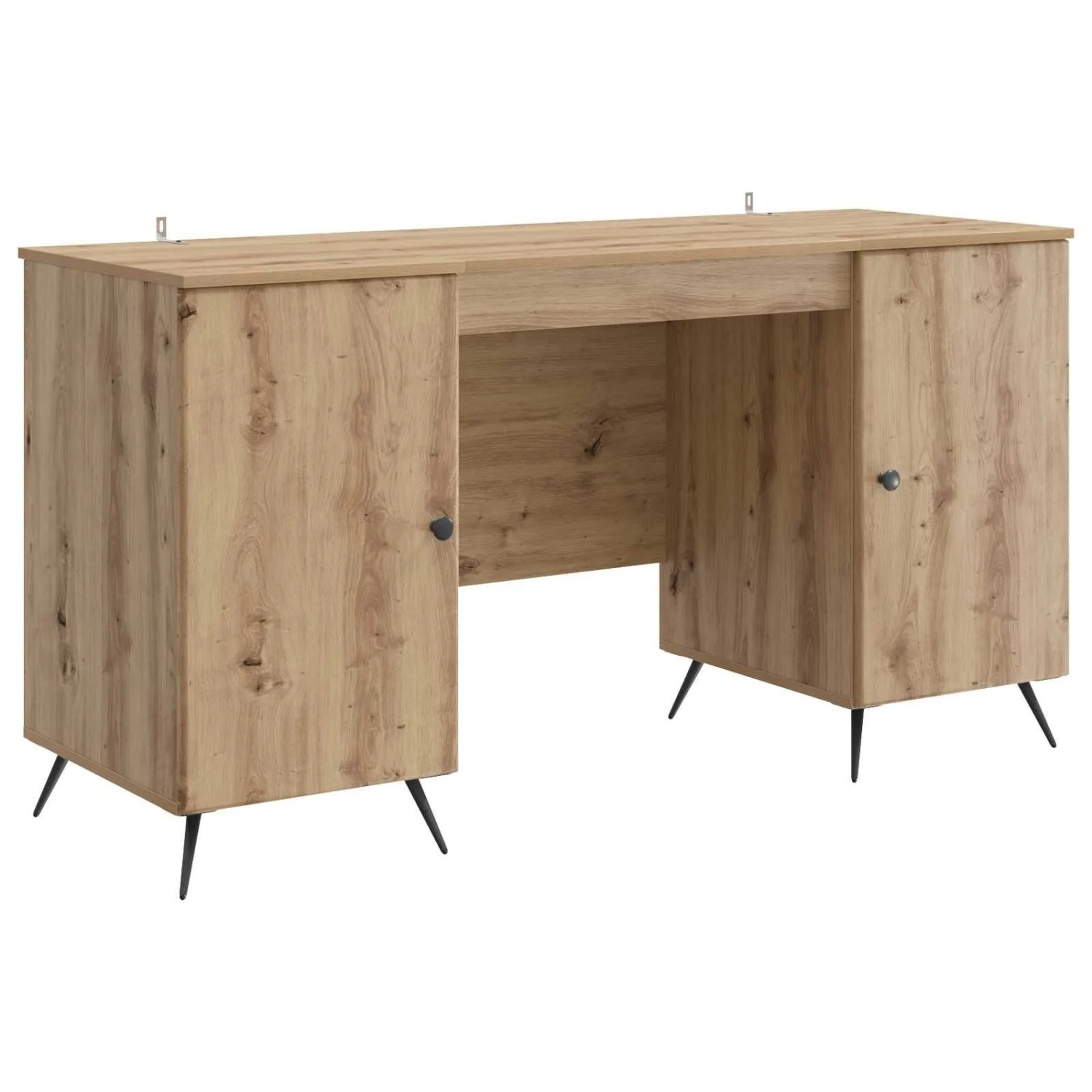 vidaXL Schreibtisch Artisan-Eiche 142,5 x 50 x 75 cm Holzwerkstoff 3414638