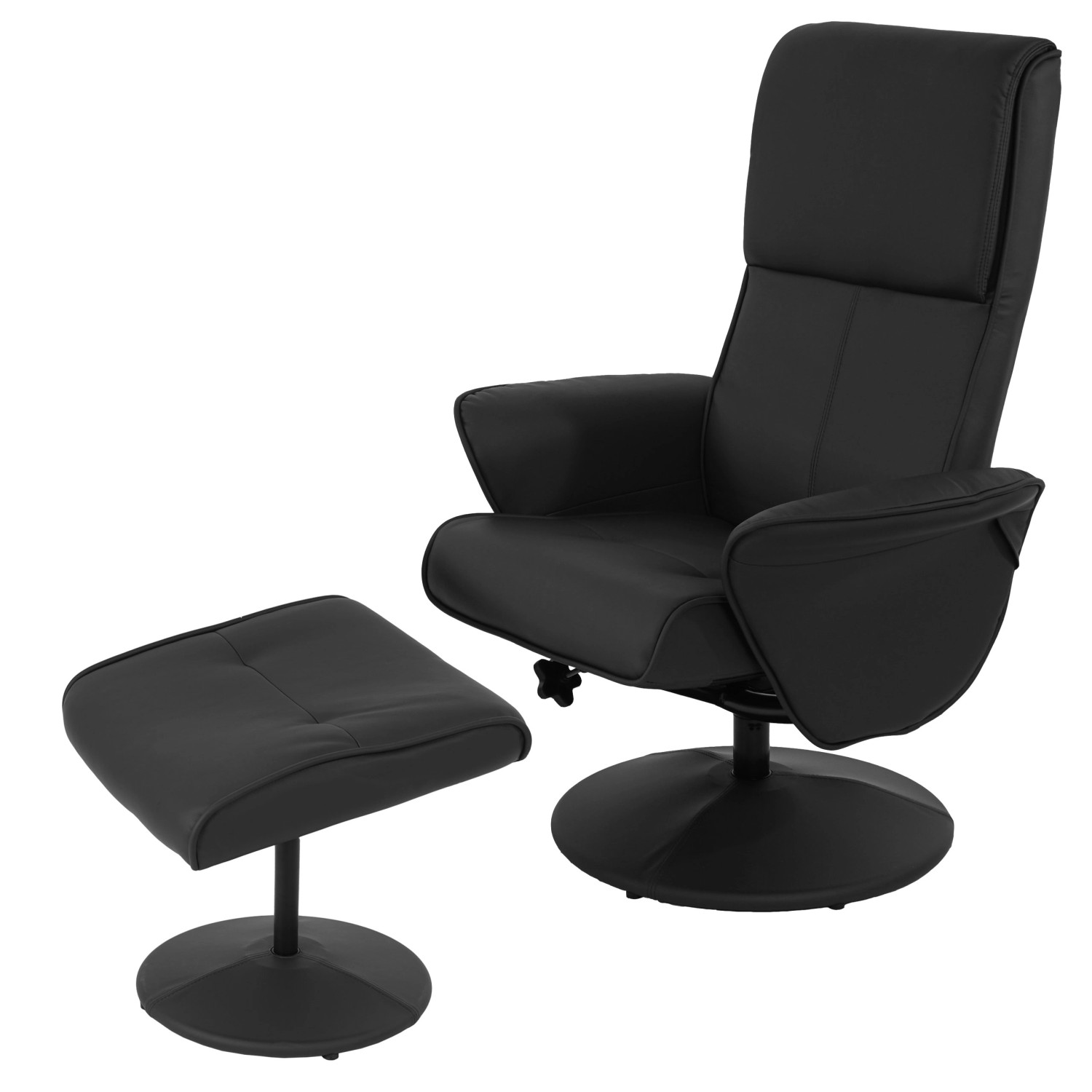 MCW Relaxsessel Stockholm Kunstleder Schwarz günstig online kaufen