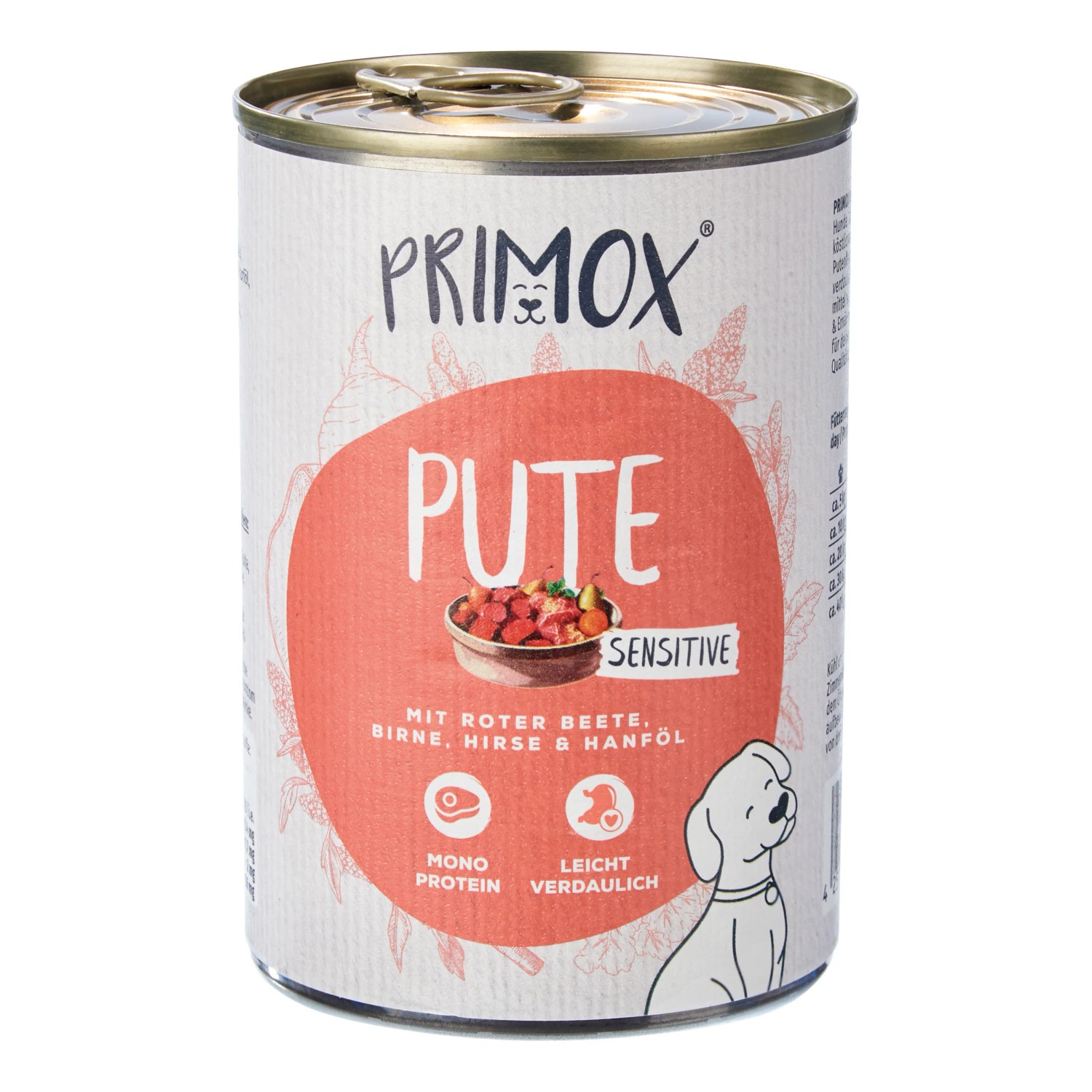 Primox Hunde-Nassfutter Menü mit Pute 400 g