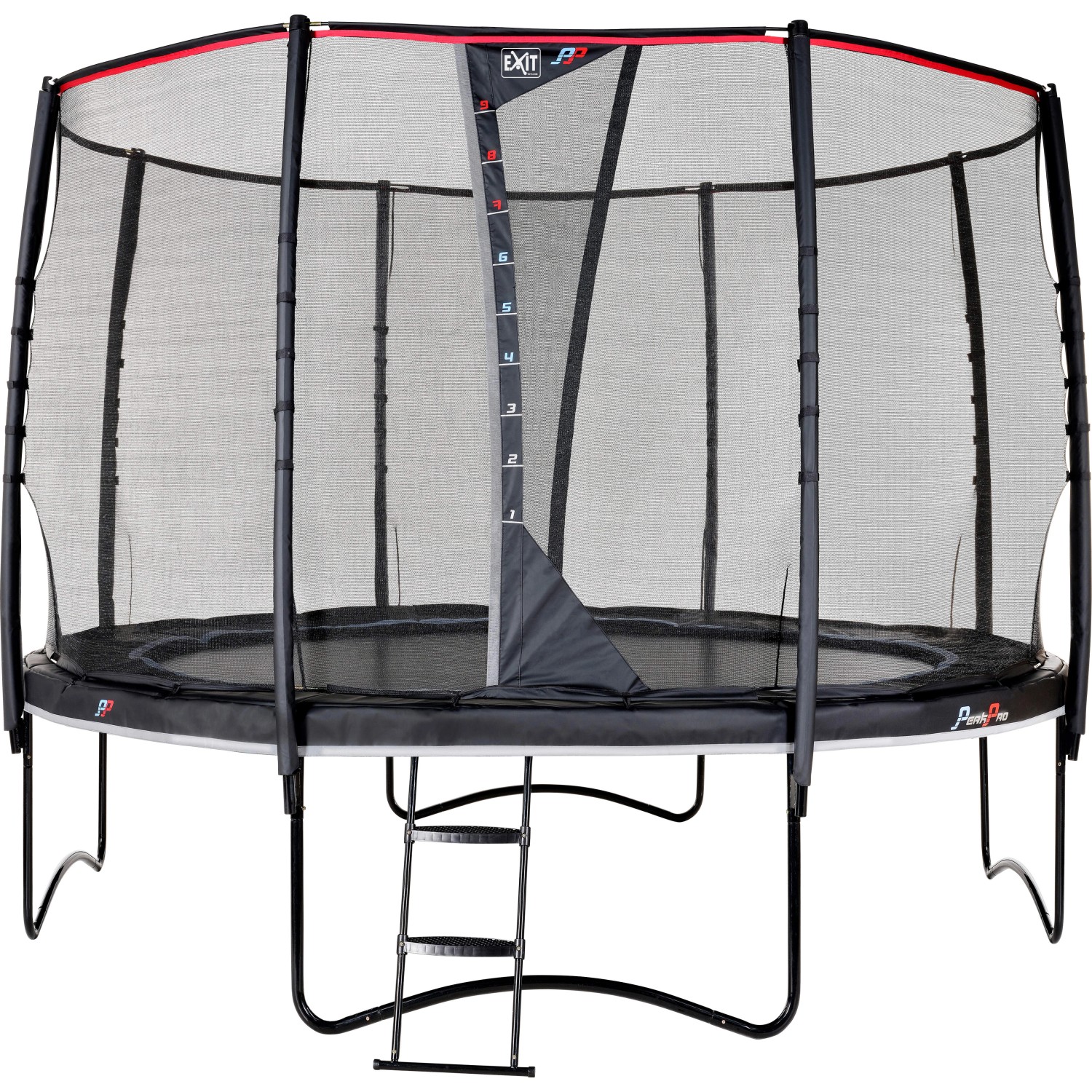 EXIT PeakPro Trampolin Ø 305 cm Schwarz