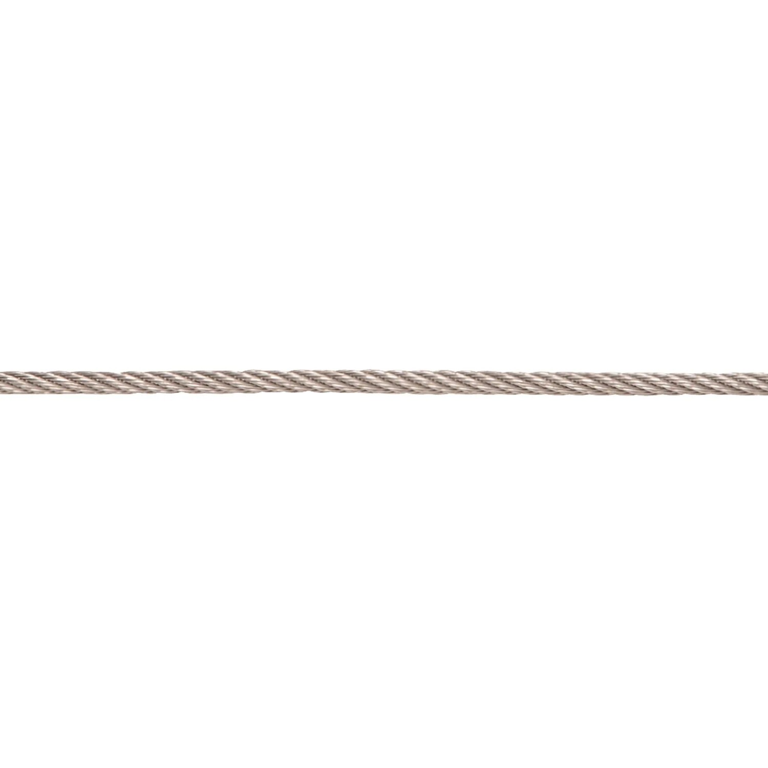 Conacord Drahtseil V4A-Stahl Rostfrei 6 x 7-WC Ø 3 mm Meterware