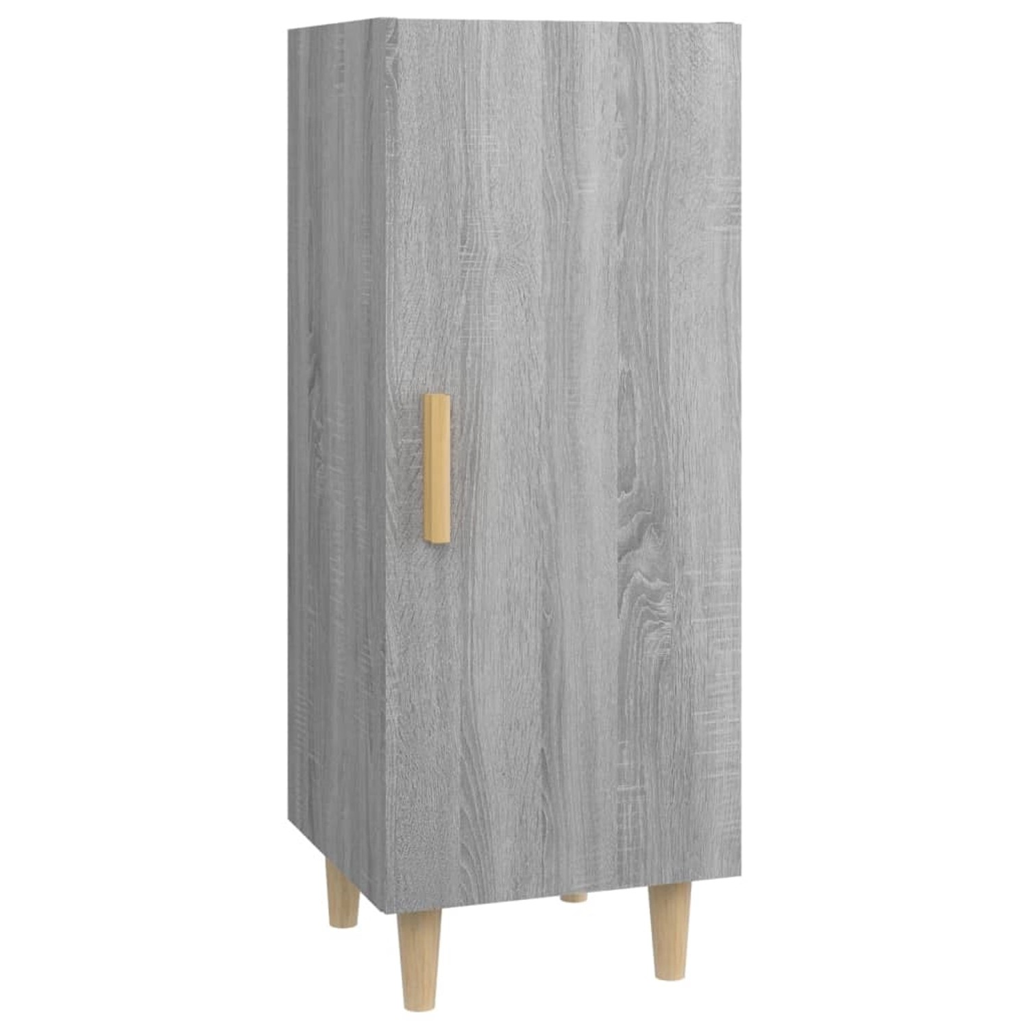 vidaXL Sideboard Grau Sonoma 34,5x34x90 cm Holzwerkstoff 817403 günstig online kaufen