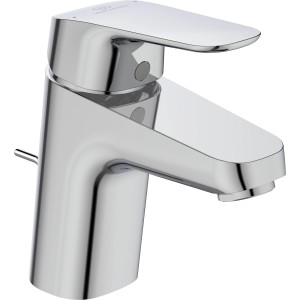 Ideal Standard Ceraflex Waschtischarmatur in Chrom mit Ablaufgarnitur.