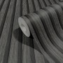 Marburg Vliestapete Botanica 2, Holzoptik, Schwarz-Anthrazit, Rolle