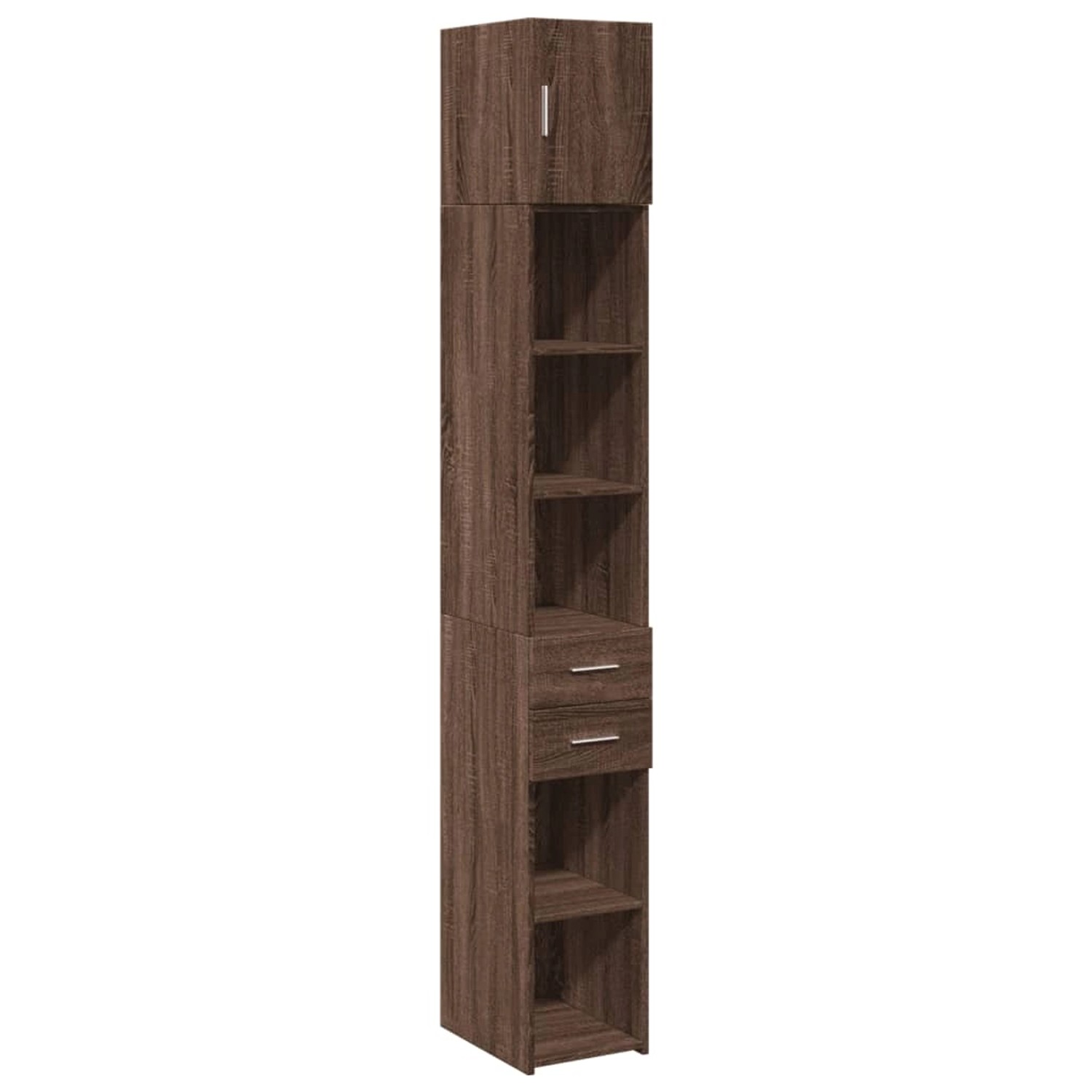 vidaXL Hochschrank Schmal Eichen-Optik 30x42,5x225 cm Holzwerkstoff 3281272 günstig online kaufen
