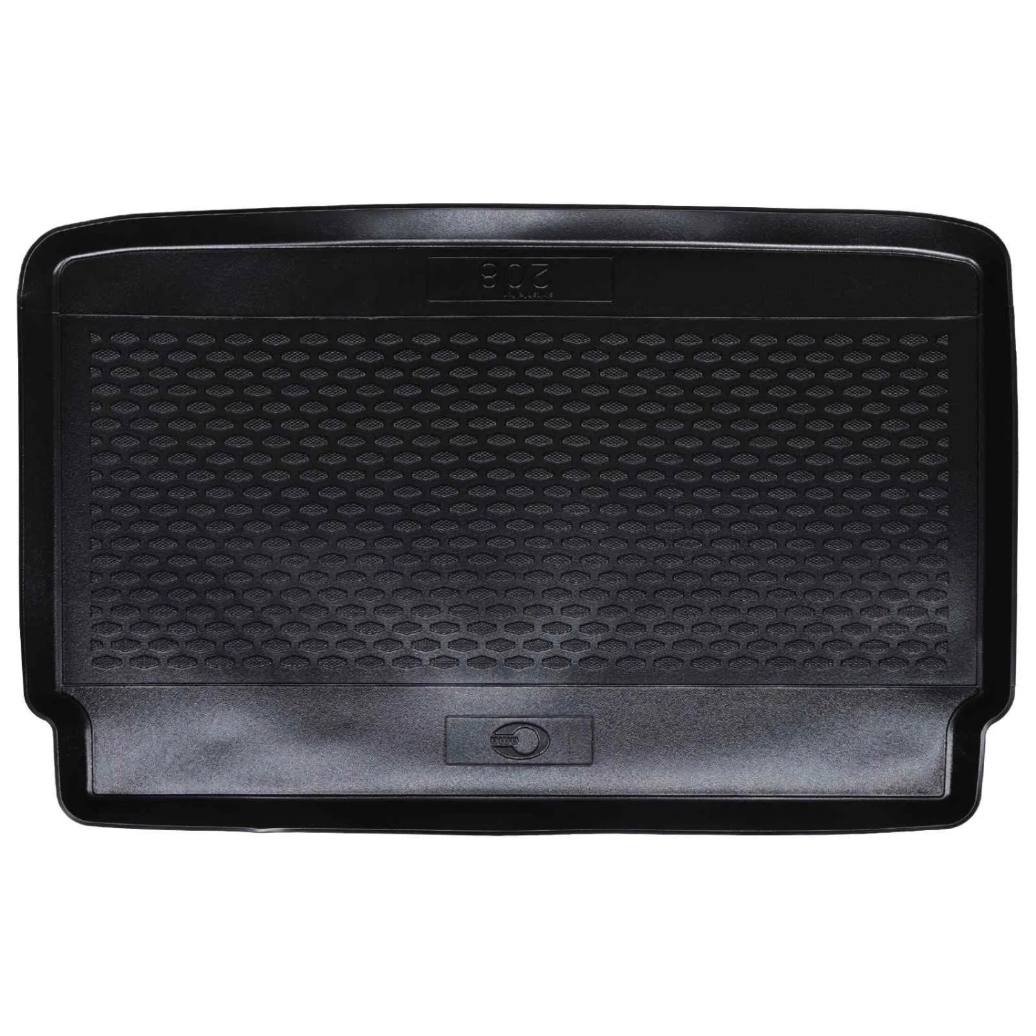 vidaXL Kofferraummatte Schwarz Geeignet für PEUGEOT 208 2018- Gummi 42029248