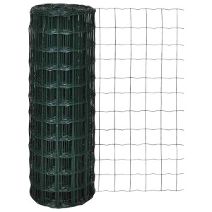 vidaXL Maschendraht Gitterzaun Schweiß gitter 10x1,0m 140585