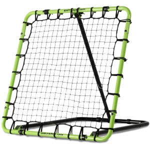 EXIT Tempo Multisport Rebounder (100x100cm) in Grün/Schwarz für Balltraining.