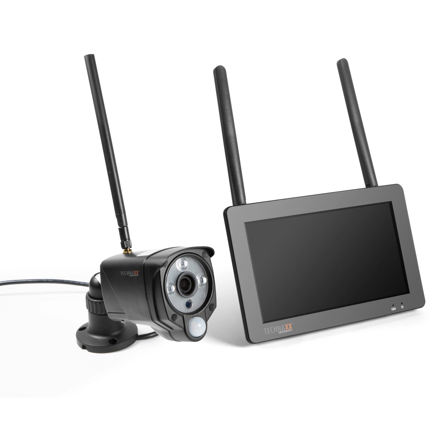 Technaxx Überwachungskamera-Set TX-128 mit Touchscreen