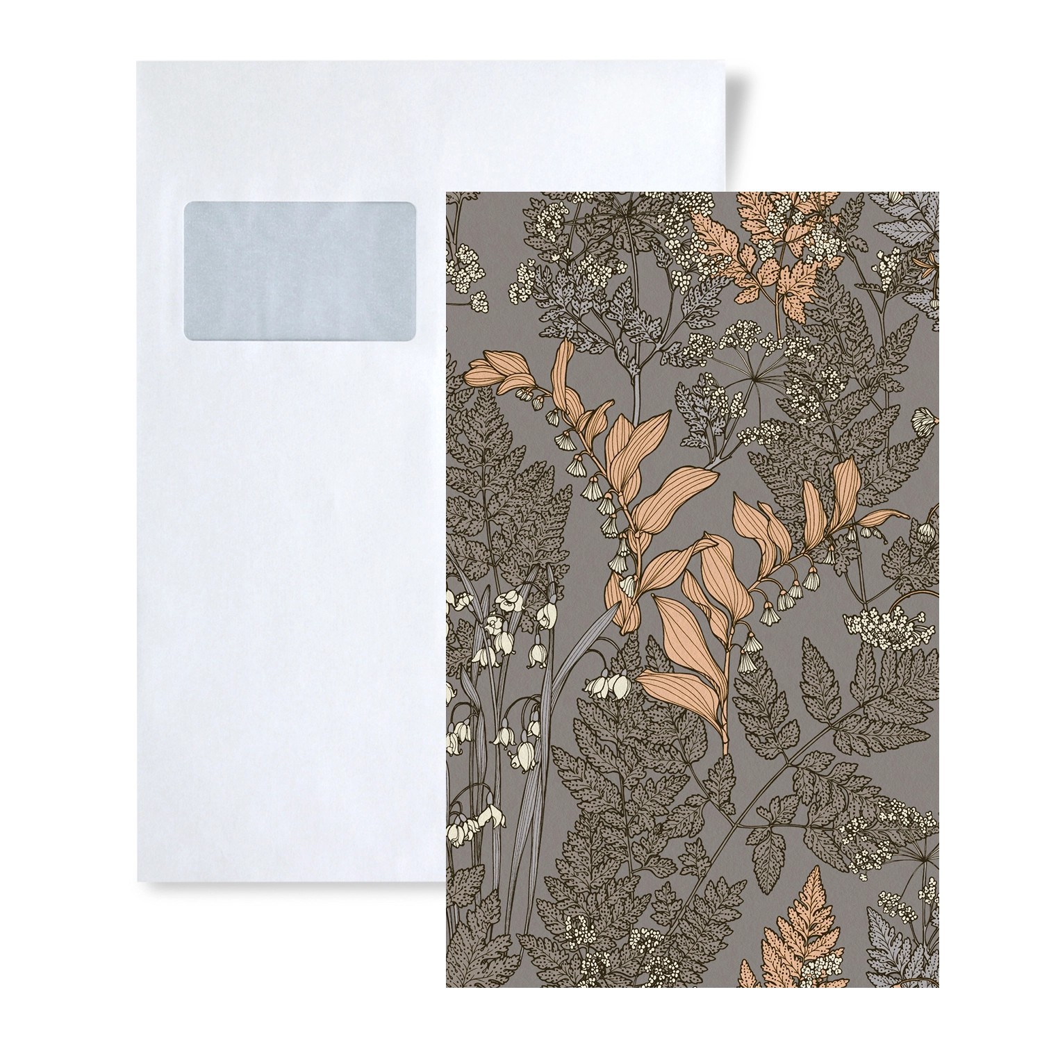 PROFHOME 1 MUSTERSTÜCK S-377519-GU DIN A4 MUSTER der Floral Tapete günstig online kaufen