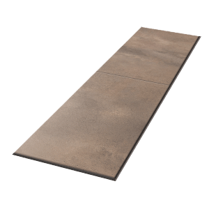 Egger Hybridboden Aquadura+ Titanit Sandbeige, Kingsize-Format, wasserbeständig, für Feuchträume geeignet.