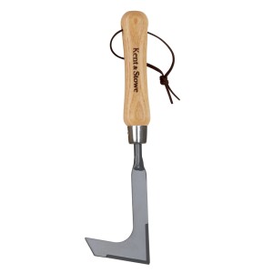 Kent & Stowe Fugenkratzer mit Carbonstahl-Klinge und Eschenholzgriff für die Gartenarbeit.