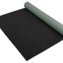 Primaflor Rasenteppich Comfort, anthrazit, 2x2m, gerollt und teilweise ausgerollt.