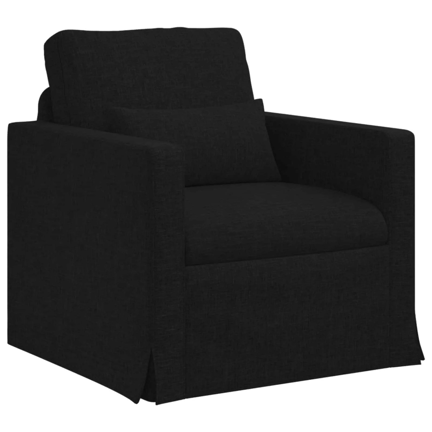 vidaXL Sofa Schwarz 78 x 78 x 80 cm Stoff 42024350