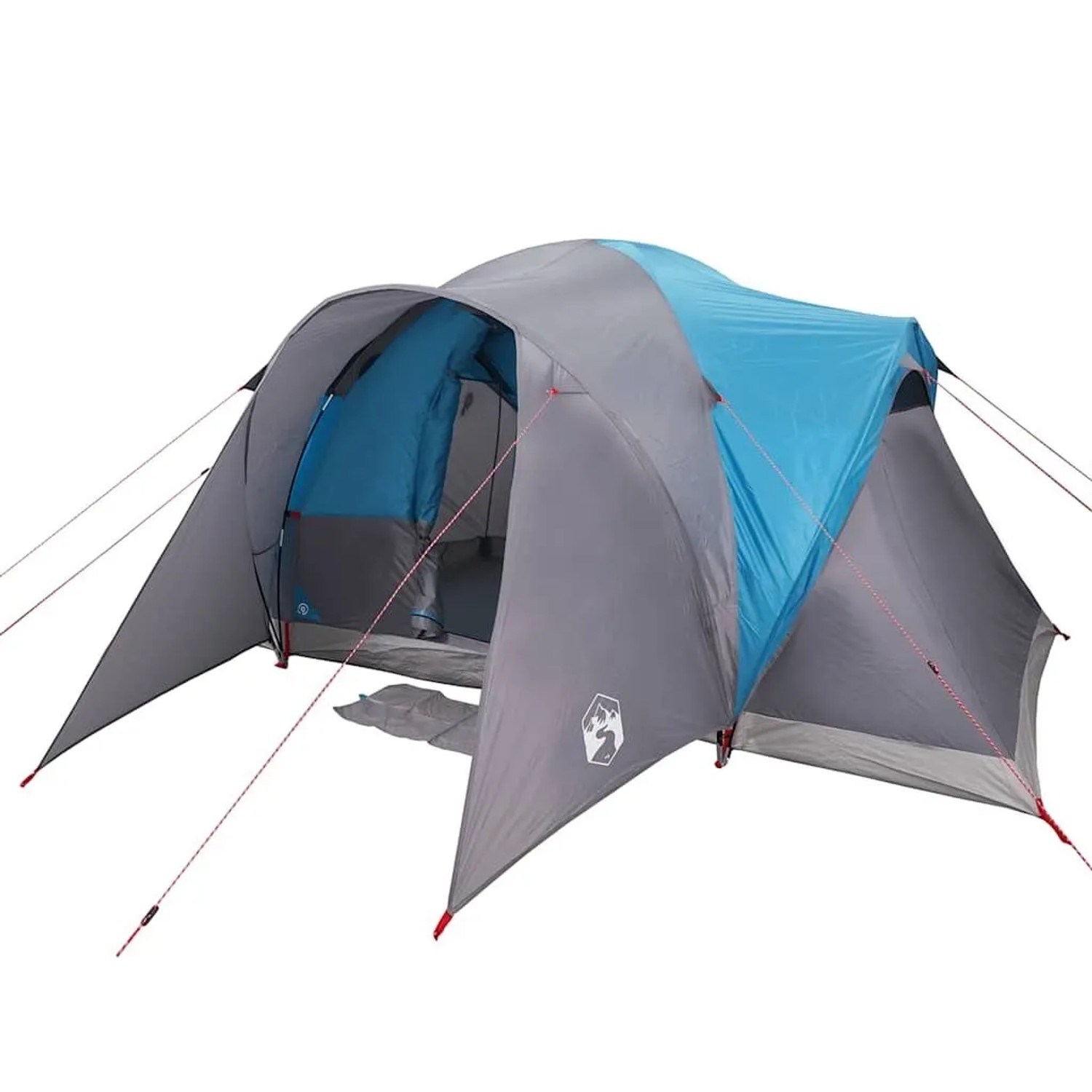 vidaXL Kuppel-Familienzelt 6 Personen Blau Wasserdicht 4009462