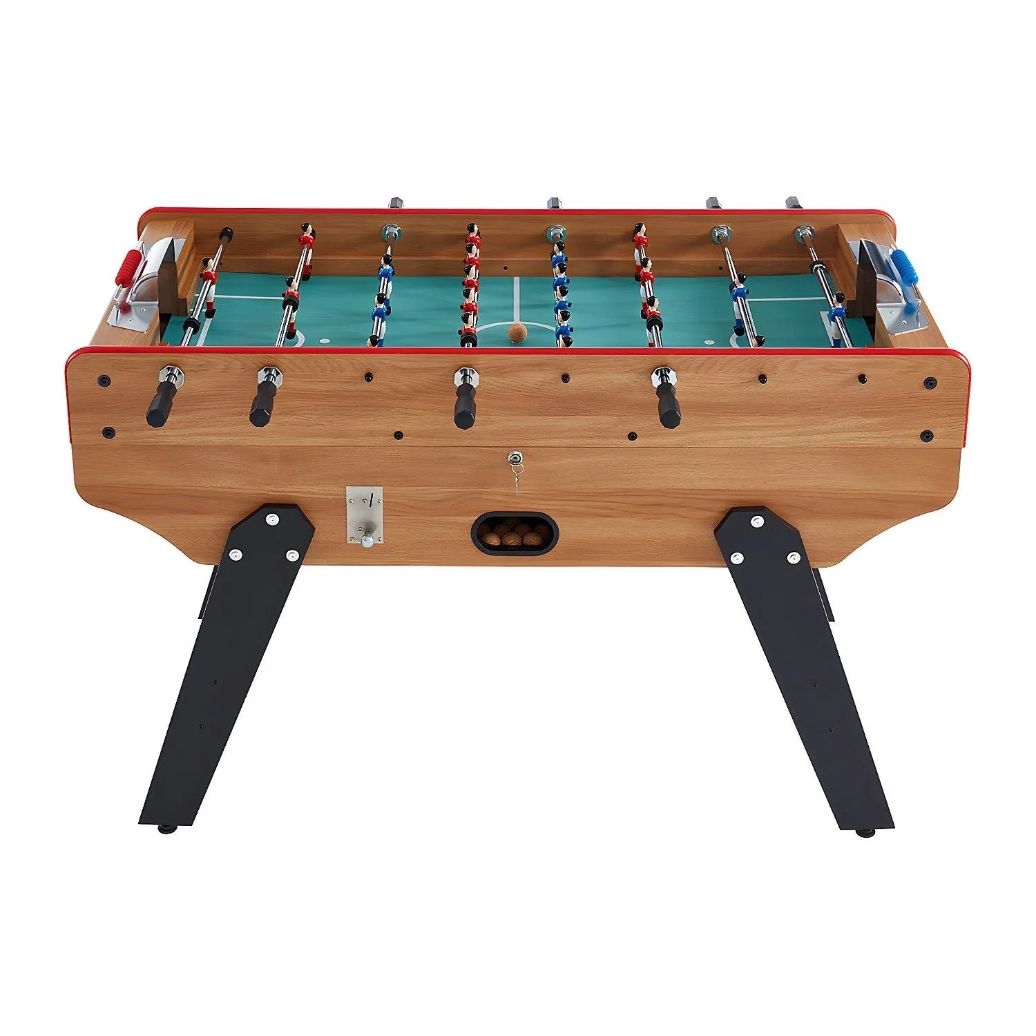 Vente-unique Tischfußball Henry Naturfarben Hell 153 cm