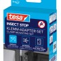 tesa Insect Stop Klemm-Adapter-Set anthrazit für Insektenschutzrahmen ohne Bohren.
