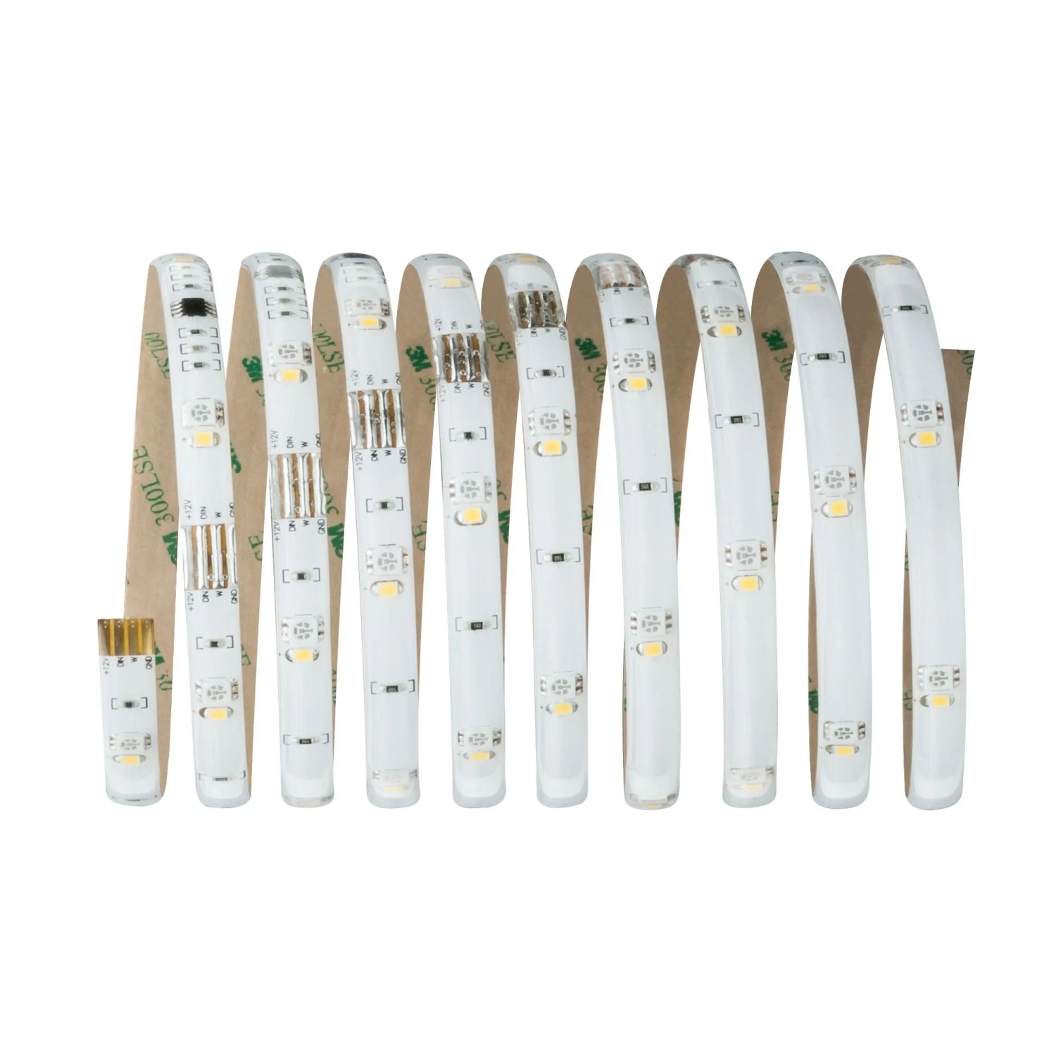 Paulmann LED-Strip Set, 3m, RGBW, mit Farbwechselfunktion. Flexibel, selbstklebend und kürzbar.