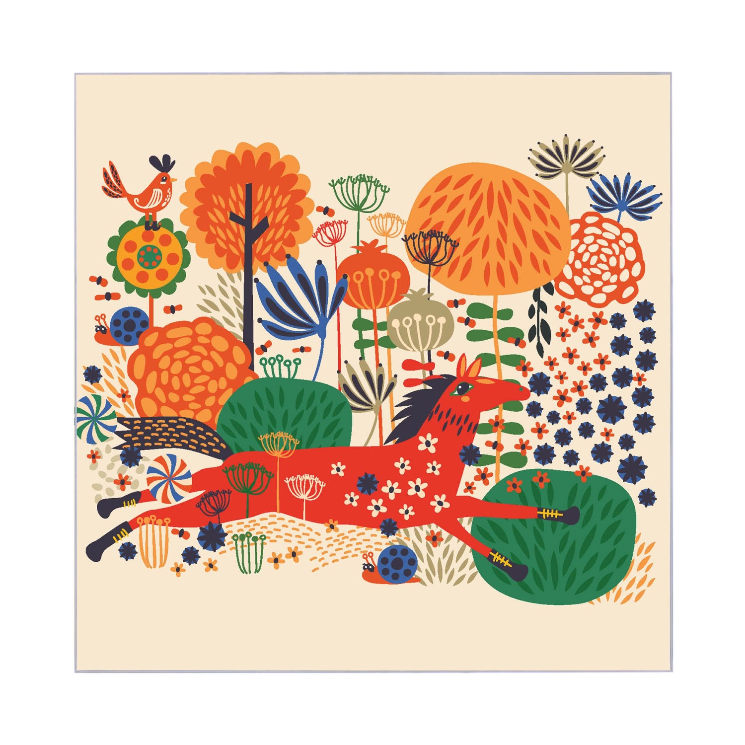 Banjado Schlüsselkasten Glas - 30x30cm Mit 50 Haken & Magnetischer Tafel