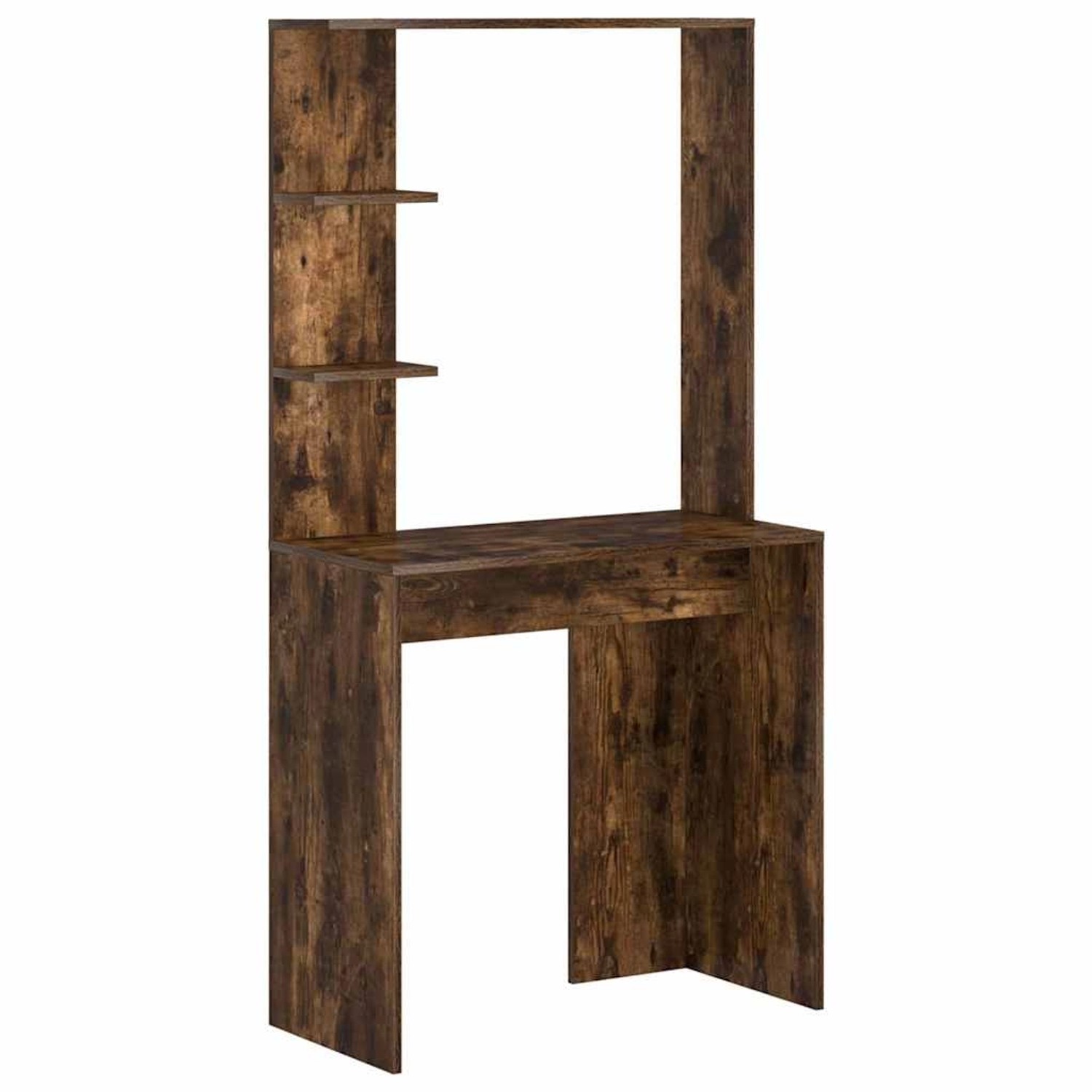 vidaXL Schreibtisch Räuchereiche 78,5 x 37 x 154,5 cm Holzwerkstoff 869342