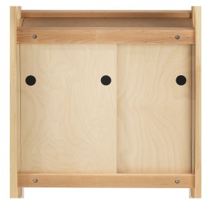 Sjöberg Schrank 0022 für Hobelbank Junior/Senior (Senior-Version) mit zwei Schiebetüren.