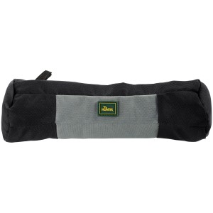 Hunter Trainer Snack Dummy, 25 cm, grau. Intelligenzspielzeug für Hunde, befüllbar mit Snacks.