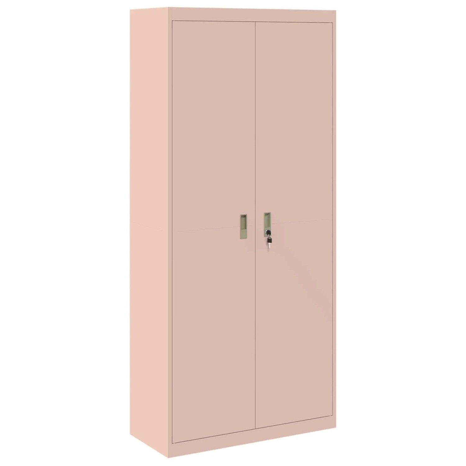 vidaXL Aufbewahrungsschrank 2 Stk Rosa 90 x 40 x 200 cm Stahl 3406173