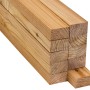 Stapel sägerauer, getrockneter Douglasie/Lärche Latten, 30x50x2000 mm, für Unterkonstruktionen.