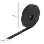 Dunkelgraue Bauheld Terrassenpads Rolle aus Gummigranulat, 29 cm Durchmesser, 5 cm breit. Zuschneidbare Trittschalldämmung.